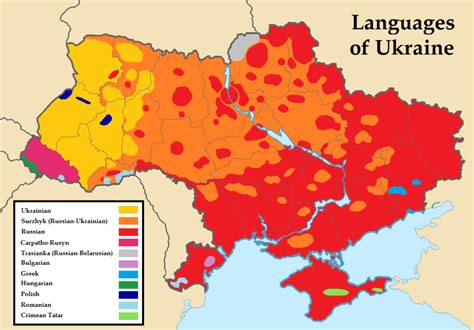 What is the second language in Ukraine?