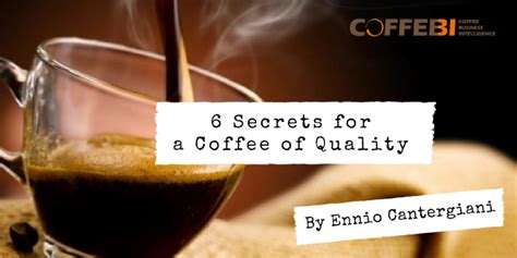 What is the secret of coffee?