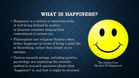 What is the secret of happiness speech?