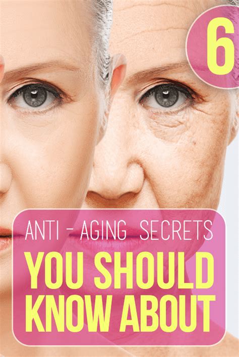 What is the secret to anti aging?