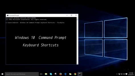 What is the shortcut for Command Prompt?