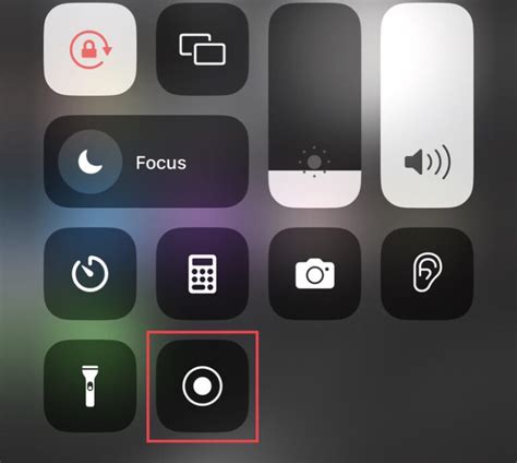 What is the shortcut for Screen Recording on iPhone?