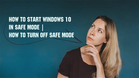 What is the shortcut to turn off Safe Mode?