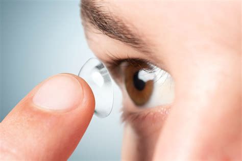 What is the side effect of contact lens?