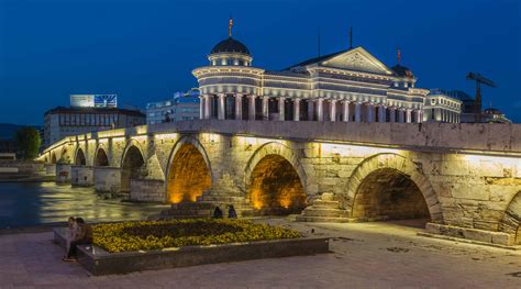 What is the sister city of Skopje?