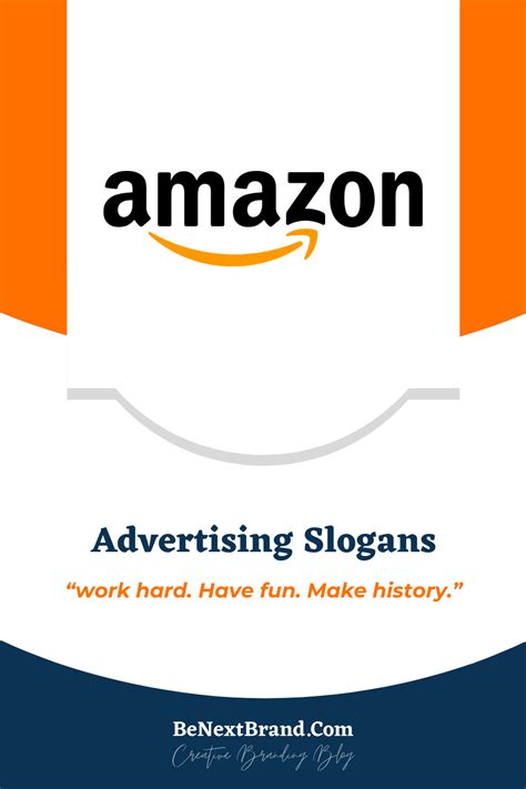 What is the slogan of Amazon?