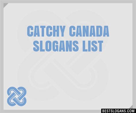 What is the slogan of Canada?
