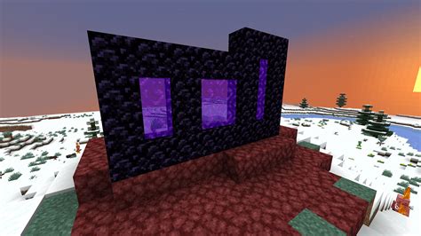 What is the smallest portal in Minecraft?
