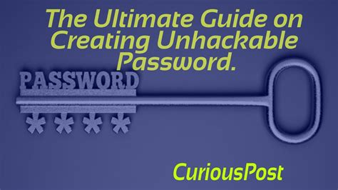 What is the smartest password?