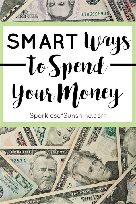 What is the smartest way to spend money?