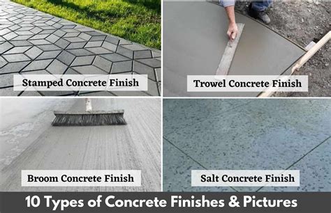 What is the smoothest finish on concrete?