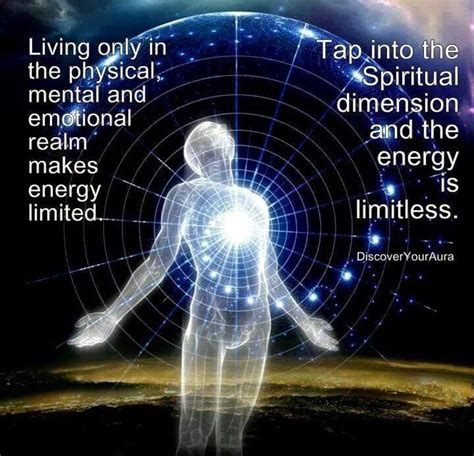 What is the spiritual energy dimension?