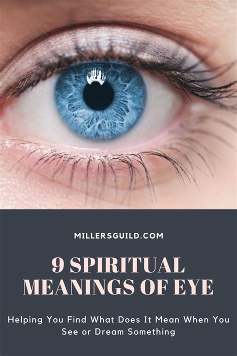 What is the spiritual meaning of the eye?