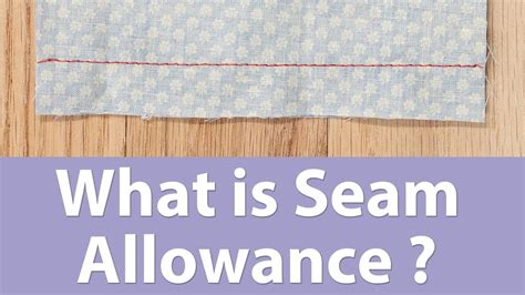 What is the standard seam in sewing?