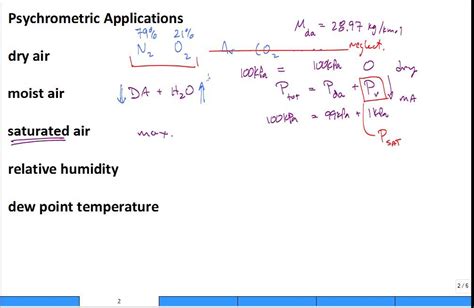 What is the state of moist air?