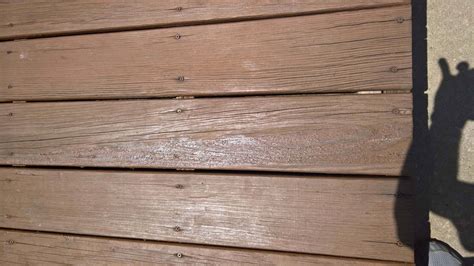 What is the sticky stuff on my deck?