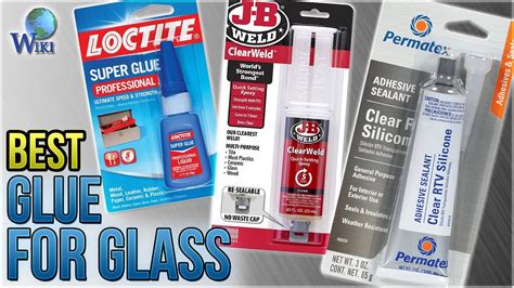 What is the strongest adhesive for glass?