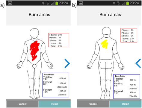 What is the surface area of human body?