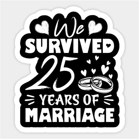 What is the symbol for 25 years of marriage?