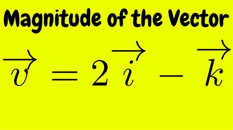 What is the symbol for magnitude?