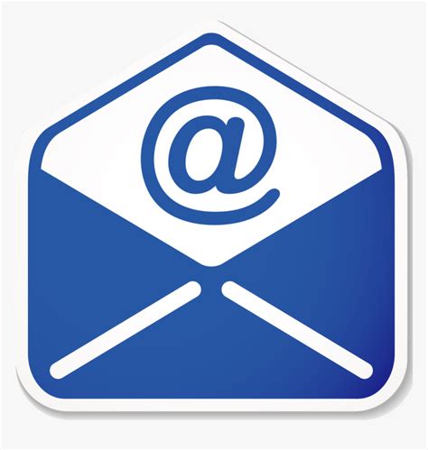 What is the symbol in the email address?
