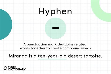 What is the symbol like a hyphen?