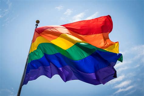 What is the symbol of the rainbow flag?