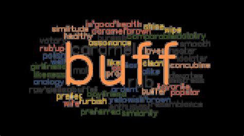 What is the synonym of buff?