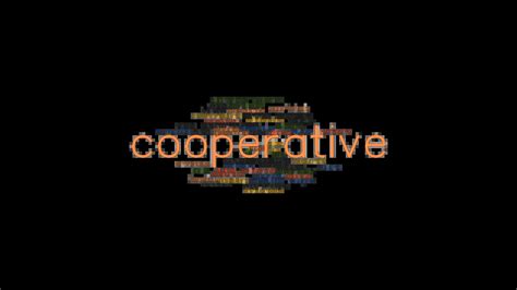 What is the synonym of co operative?