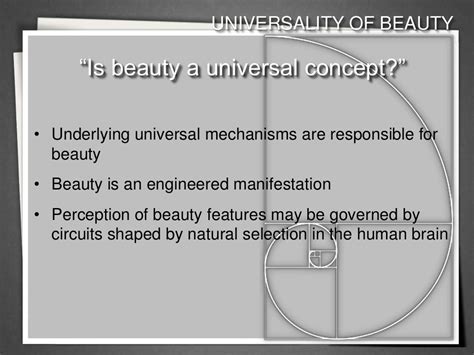 What is the theory of beauty?