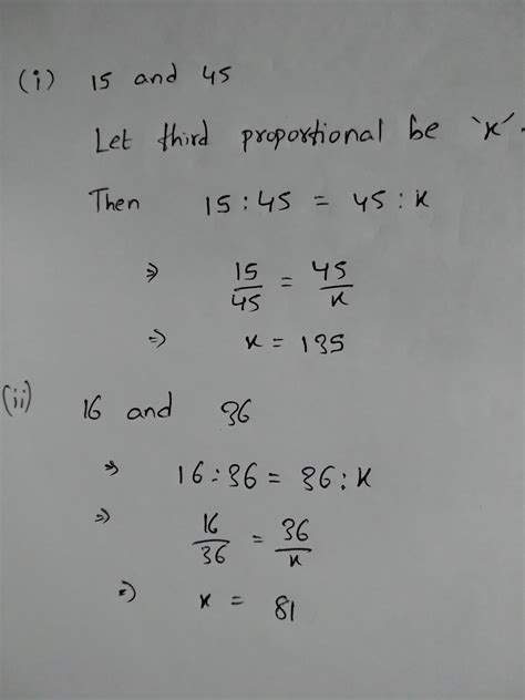 What is the third proportional to 25 and 15?