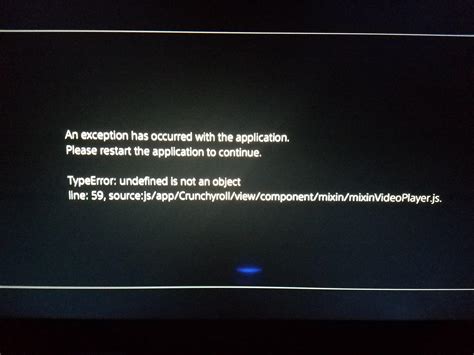 What is the time limit error on PS4?