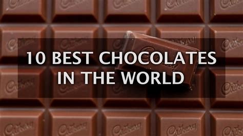 What is the top 1 chocolate?