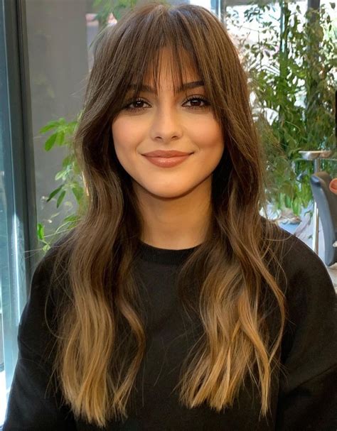 What is the trend in hair in 2024 with bangs?