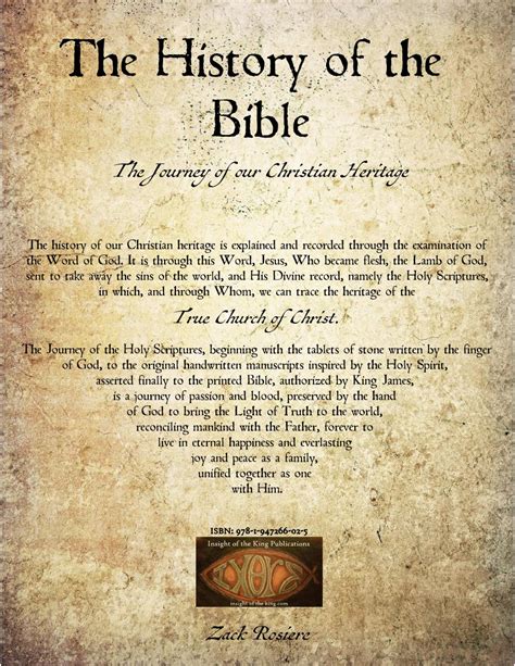 What is the true history of the Bible?