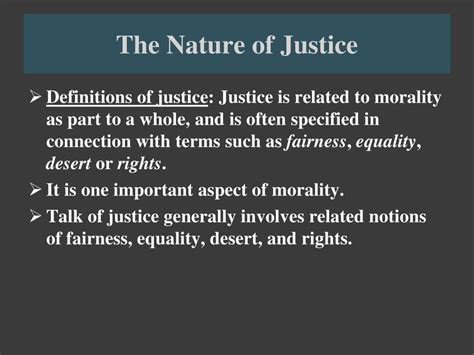 What is the true nature of justice?