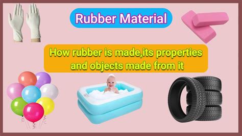 What is the unique property of rubber?