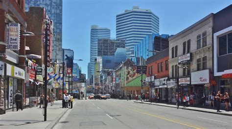 What is the unique street in Toronto?