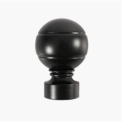 What is the use of black finial?