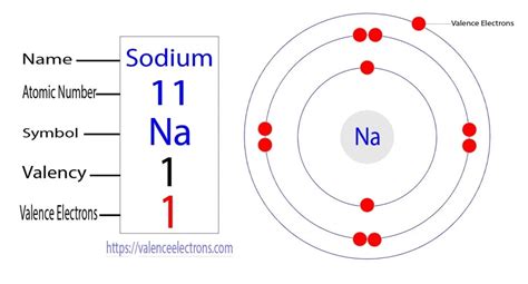 What is the valency of sodium?