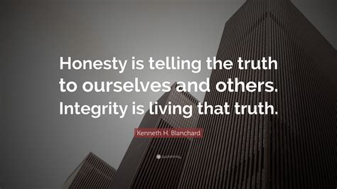 What is the value of truth and honesty?