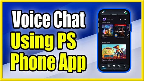What is the voice chat app for PS5?