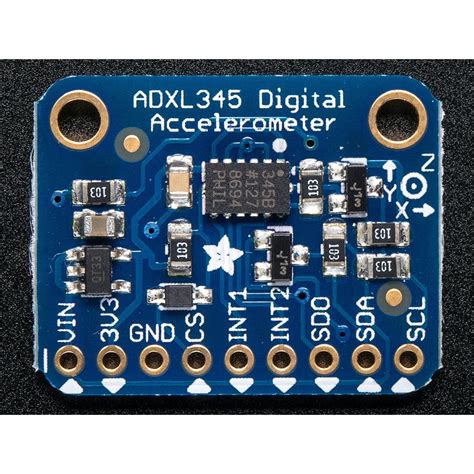 What is the voltage of ADXL345 accelerometer?