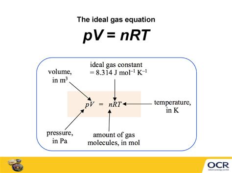 What is the volume of a gas units?