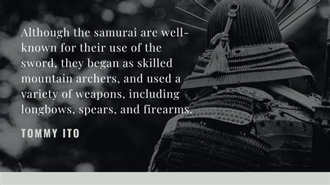 What is the weakness of samurai?