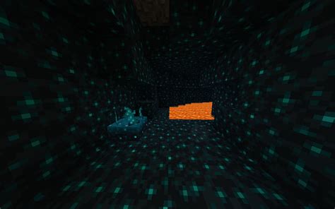 What is the weird blue stuff in Minecraft?