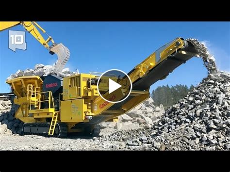 What is the world's largest rock crusher?