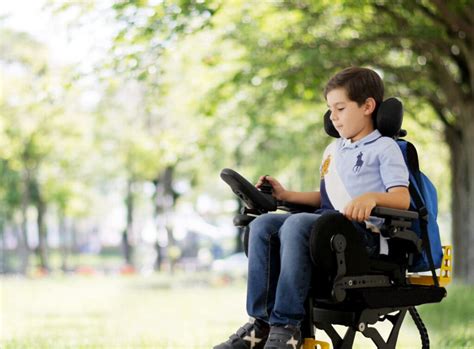 What is the youngest age for a wheelchair?