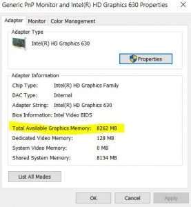 What is total GPU memory?