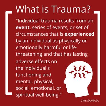 What is trauma pleasure?